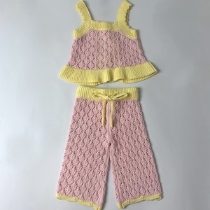 100% Katoenen Baby Gebreide Truien Comfortabel Zacht Hol Breien Vest Voor Kinderen Dagelijks Gebruik Voor Lente-En Zomerseizoenen - Product Image 6