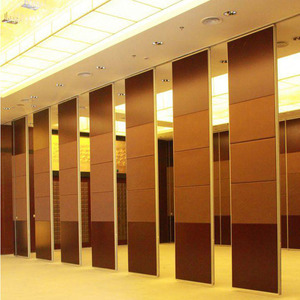 Modern Foldable Acoustic <strong>Partition</strong> <strong>Wall</strong> Soundproof Movable Sliding Door for Dining Warehouses Gym School Home Office - Product Image 5