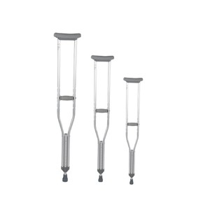 Béquilles sous-bras en alliage d'aluminium, hauteur réglable, légères, antidérapantes, pour personnes âgées et handicapées, soutien à la réadaptation - Product Image 5