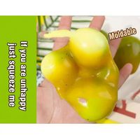 Cairan Pembentuk Mangga Berubah Warna, Mainan Squishy Lucu yang Lembut dan Dapat Diuleni, Penghilang Stres yang Berubah Suhu