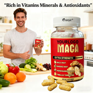 OEM/ODMカスタマイズ可能なMacaカプセルBBLヒップバットカプセルハーバルメンズエネルギー供給ファーミングリフティング - Product Image 2