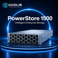 Serveur de stockage unifié Dell PowerStore 1500 Gen3 neuf/occasion avec 24 baies de disques NVMe E3 EDSFF et 512 Go de mémoire pour la virtualisation de centre de données et les bases de données