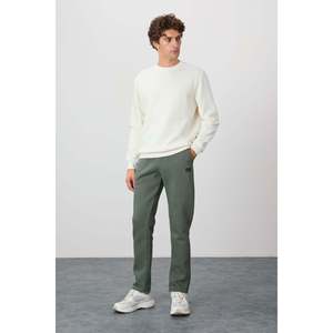 Sweat-shirt homme brossé Omar Ecru - 88137 - Ecru - Product Image 2
