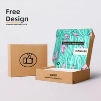 Custom Luxury Large Corrugated Paper Garment Gift Packaging Box