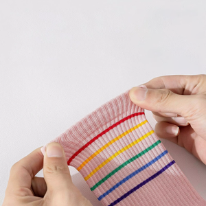 Calzini Premium da Pilates in Cotone Solido per Interni, Antiscivolo, Compressivi, Anti-Odore, per Fitness e Yoga, da Donna - Product Image 3