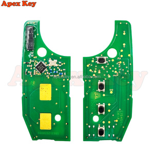 Llave de Coche con Control Remoto Plegable 2ADPXFI5AM433TX, PCB OEM, 433Mhz, Chip 4A para Fiat 500X Egea Tipo 2016-2018 - Product Image 2