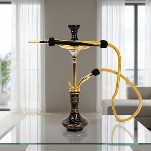 ชุดบารากุแบบอียิปต์ Farida Mini Tower Brass พร้อมแจกันแก้ว - Product Image 6