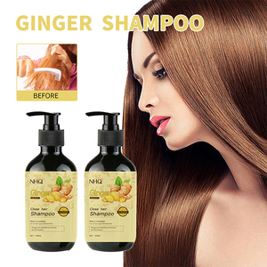Cuidado del cuero cabelludo orgánico <span class=keywords><strong>natural</strong></span>, oscurecimiento nutritivo, lucha contra el encrespamiento, anticaspa, champú de jengibre <span class=keywords><strong>anticaída</strong></span> para el crecimiento del cabello - Product Image 2