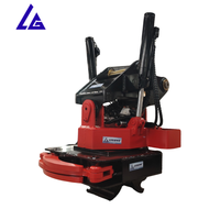 Manette de commande LG à 2 tuyaux, multifonctionnelle, inclinable et rotative, avec attache rapide pour grappin et engins de construction (1-30 tonnes)