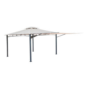 Patio Pabellón Jardín exterior Pergorla <span class=keywords><strong>Luna</strong></span> Gazebo <span class=keywords><strong>de</strong></span> metal con toldo - Product Image 5