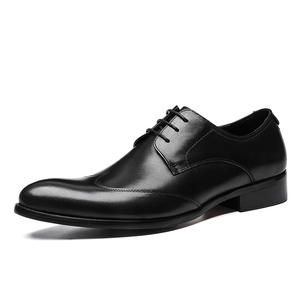 รองเท้าแฟชั่นผู้ชายสไตล์ใหม่ - รองเท้าลำลองสำหรับธุรกิจ - หนังวัว - หนังทาสี - Product Image 5