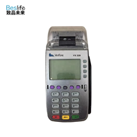 Terminal de paiement mobile portable Verifone VX520 avec imprimante, machine de caisse enregistreuse, utilisation hors ligne pour les systèmes de machines VX520, VX675, VX680
