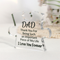 Best Ever Gifts Acrylique Souvenir pour Maman Papa Fille Amis