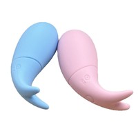 Vente en gros de stimulateurs clitoridiens vibrants à motif de dauphin, stimulateurs du point G, boules de Kegel vibrantes