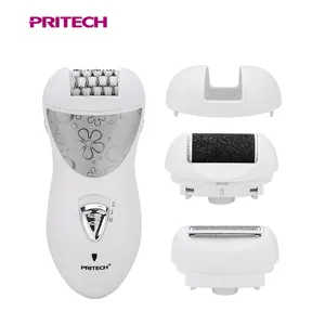 PRITECH Epilator Penghilang Rambut Wanita, Model Isi Ulang Daya dengan Harga Kompetitif