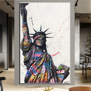 Peinture sur toile d'art, graffiti sur les murs, affiches et impressions, art de rue, image, décoration intérieure - Product Image 4