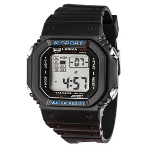 Đồng Hồ Đeo Tay Kỹ Thuật Số Lasika Đồng Hồ Thể Thao Thanh Thiếu Niên Màn Hình <span class=keywords><strong>Lcd</strong></span> Đồng Hồ Đeo Tay Kỹ Thuật Số Cho Nam Quảng Trường Không Thấm Nước - Product Image 2