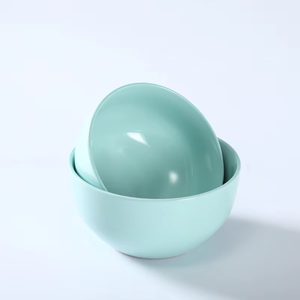 Juego de 18 Platos de <span class=keywords><strong>Cerámica</strong></span> Esmaltada de Colores Promocionales, <span class=keywords><strong>Vajilla</strong></span> de Porcelana para Cocina, Restaurante, Venta al por Mayor - Product Image 2