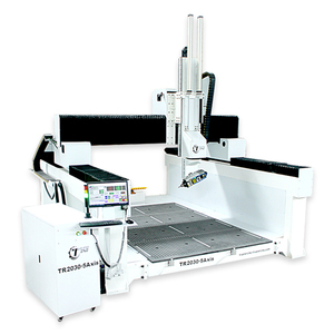 High Quality Automatic Polystyrene Styrofoam <b>Foam</b> Horizontal Cutting <b>Machine</b> with Cutter Band 1530 5 Axis Engraving <b>Machine</b> - Product Image 3