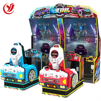Simulateur de course Speed Crossing, machine d'arcade à monnayeur, garantie 1 an, jeu de course en anglais
