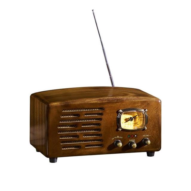 High Quality Home Radio Stereo Vintage Wood Radio with Stereo Speaker