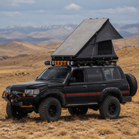 Tente de toit 4x4 imperméable pour Jeep Gladiator: ouverture latérale, montage rapide, idéale pour le camping off-road.