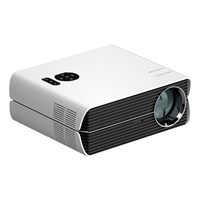 Le plus récent 500 Ansi Lumens LCD Proyector projecteurs HD 4K 1080p Home cinéma LCD hologramme projecteur téléphone portable