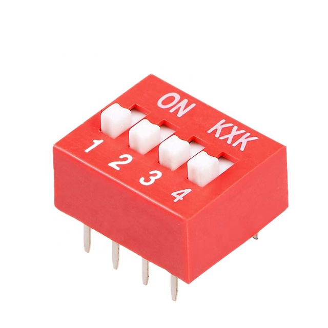 DS-04 2.54mm Circuit Breadboard PCB DIP Switch