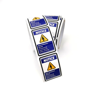 Etiqueta Electrónica Personalizada, Señal <span class=keywords><strong>de</strong></span> Advertencia, Adhesivo <span class=keywords><strong>de</strong></span> Vinilo para Exteriores, Señal <span class=keywords><strong>de</strong></span> Prohibido el Uso <span class=keywords><strong>de</strong></span> Aparatos Eléctricos, para Fines <span class=keywords><strong>de</strong></span> Advertencia - Product Image 3