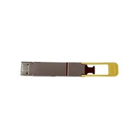 Modul Optik QSFP-DD 400G MMF 850nm 50 Meter Konektor Serat Tunggal MPO Transceiver Interkoneksi Pusat Data