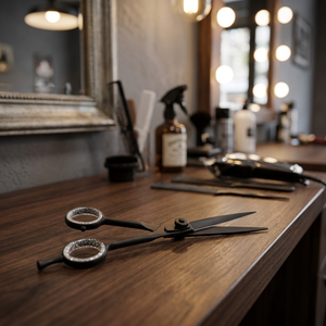 Ciseaux de coiffure professionnels Ruya de 6 pouces en acier inoxydable chirurgical, pour droitiers, qualité A+, outils de coiffure pour salon de beauté - Product Image 3