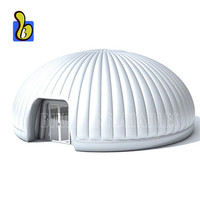 Dôme Igloo de tente gonflable géante de taille personnalisée pour événement extérieur