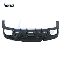 Diffuseur arrière en fibre de carbone véritable pour Porsche Panamera 970.2 2014-2016, protection automobile