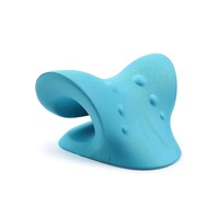 Appareil de relaxation et d'étirement portable en EVA pour le cou et les épaules - Dispositif de traction cervicale avec fonction musicale pour la fatigue du cou et des épaules
