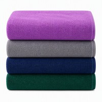 Tissu éponge uni 257 GSM 80 % coton 20 % polyester 176 cm léger et absorbant pour serviettes, peignoirs et textiles de maison pour filles et garçons