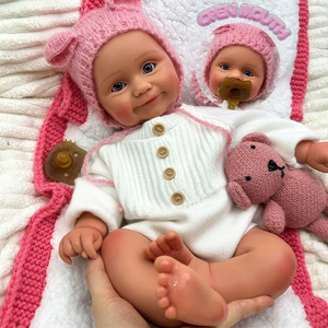 Muñeca Reborn <span class=keywords><strong>de</strong></span> Silicona Maddie <span class=keywords><strong>de</strong></span> 20 Pulgadas con Cuerpo Curvilíneo, Anatomía Correcta, Muñeca Recién Nacida, Muñeca para Parejas - Product Image 1