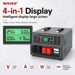 Fuente de Alimentación Industrial Inteligente SP-15000W 400A CC/<span class=keywords><strong>CV</strong></span> Zero-Tune con RS485 Modbus y PFC Activo para Equipos de Automatización PLC Industria 4.0 - Product Image 1