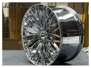 Rines Forjados JJSEES 5x112 de 24, 23, 22 y 21 Pulgadas, Rines de Aleación de Lujo con Acabado Cepillado y Múltiples Radios para Rolls Royce Cullinan y Phantom - Product Image 4