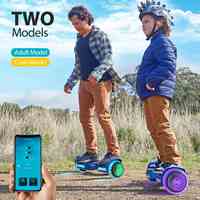 Hoverboard tout-terrain électrique Gyroor pour enfants et adultes Deux roues Hoverboard tout-terrain Scooter auto-équilibrant intelligent