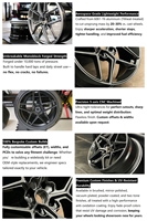 Jantes en alliage forgé argentées 5 étoiles 18-24 pouces 5x112 5x120 pour Mercedes E63 S63 BMW M5 F10 G30 Chrysler 300