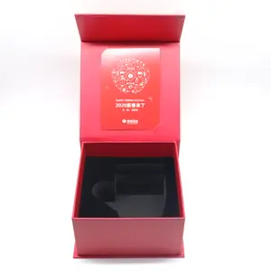 Tùy Chỉnh Logo Cứng Carton Carton Birthday Holiday Jewelry Sunglasses Quà Tặng Bao Bì Magnetic Flip Box Với Giấy Bên Trong Khay