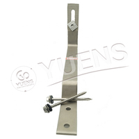 Supports de montage solaire Yuens en promotion SUS304 SUS430 Kit de crochets pour panneaux solaires