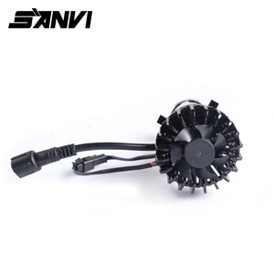 2023 SANVI Wholesale 12v 28w 5000K 2500lm High Low Beam MINI Bi-xenon Projector LED Lights Car LED Headlight <b>H4</b> Mini LED Lights - Product Image 6