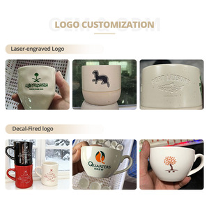 Logotipo Personalizado Kingze Moderno 115ml 170ml 270ml Sem Lidar Com Cerâmica Espresso Canecas Mini Copos De Café Árabe Saudita - Product Image 4