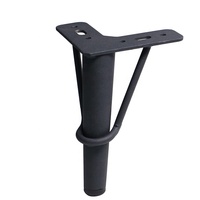 Winstar 6-Zoll L-Form Metall Schlafs ofa Bein im modernen Stil Golden Black Finish für Küchen krankenhaus & Schul möbel & Schränke