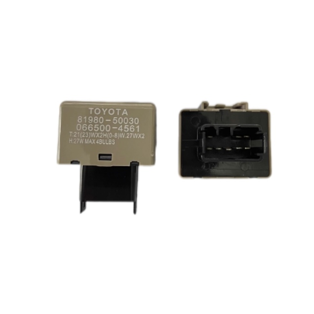 Auto Parts Relay 8 Pins 12V 150W LED Turn Signal Light Flasher Electronic Relay 81980-50030 0665004650 06650005461 for Toyota