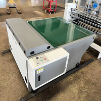Máquina Automática para Ensamblar Divisiones de Cajas de Cartón Corrugado, Ranuradora y Apiladora de Cartón