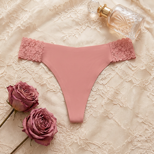 Tangas sin Costuras para Mujer, Color Sólido, Suaves y Elásticas, de Cintura Baja, Ropa Interior Transpirable, para Deporte o Uso Diario, Venta al Por Mayor - Product Image 3
