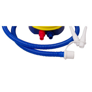 Bomba de pie Qusheng de 10 cm con manguera integrada para inflar y desinflar - Product Image 4