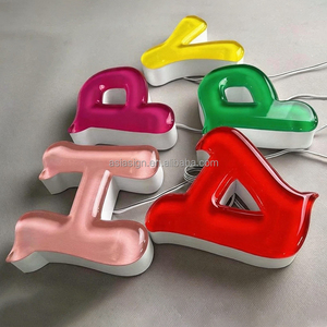 Enseigne <span class=keywords><strong>de</strong></span> porte lumineuse tridimensionnelle en acrylique transparent haute définition, personnalisation d'enseignes pour entreprises et magasins - Product Image 4